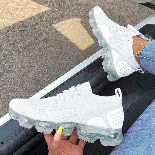 2021 Purple Sneakers Women Casual Shoes Mesh Air-Cushion Flat (copia)