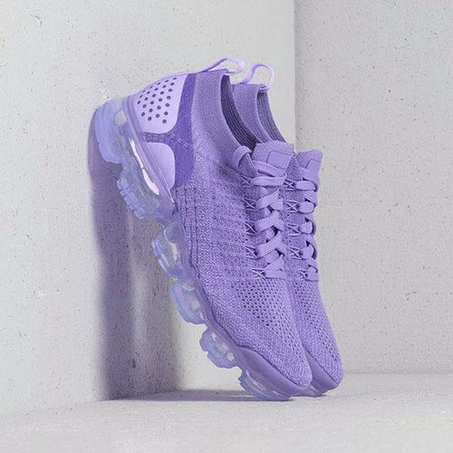 2021 Purple Sneakers Women Casual Shoes Mesh Air-Cushion Flat (copia)